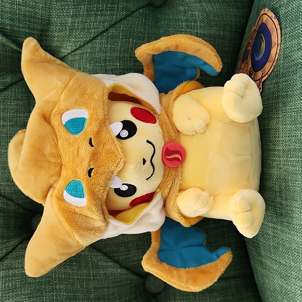 Pokemon Pikachu Dressed as Charizard Plush